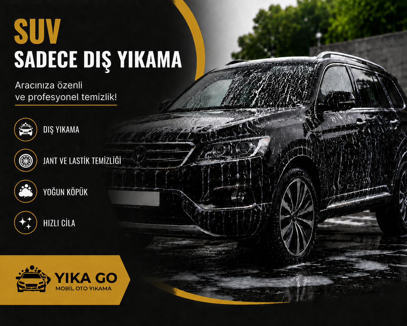 SUV Sadece Dış Yıkama